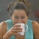 Taking a sip of viral fame.